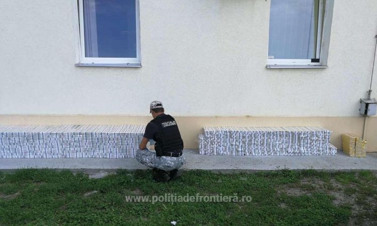 Țigări în valoare de peste 242.000 de lei, confiscate la frontiera de nord