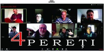 Spectacol-concert pe scena în aer liber din curtea Teatrului Municipal Baia Mare