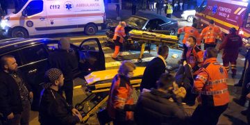 Accident cu 6 victime în timp ce era în „live” pe Facebook