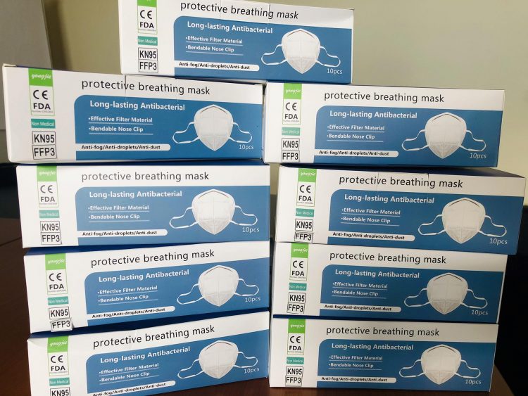 Asociația Antileucemie Maramureș și Camera de Comerț și Industrie Maramureș donează 1.000 de măști FFP3 Secției Hematologie a Spitalului Județean