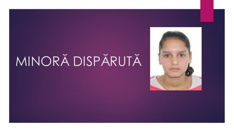 Minoră de 15 ani, dispărută de la domiciliu