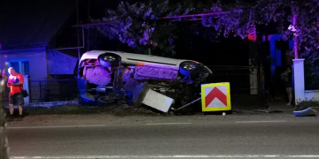 Grav accident în Lăpușel