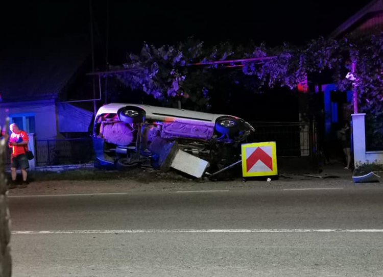 Grav accident în Lăpușel