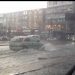 Fenomene meteo extrem în Baia Mare. Străzi inundate, trafic înghețat din cauza ruperii de nori