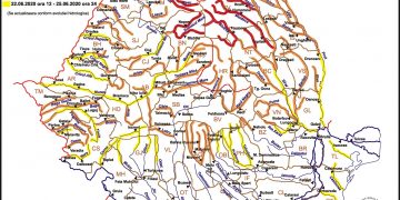 ALERTĂ ÎN MARAMUREŞ! Cod roșu de inundații pe Vişeu şi Iza
