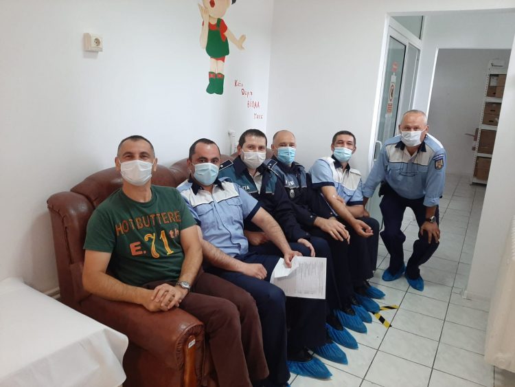 Polițiștii Serviciului Rutier Maramureș au donat sânge