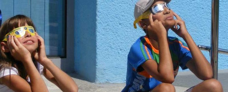 Eclipsa parțială de soare din 21 Iunie va fi observată din curtea Planetariului băimărean