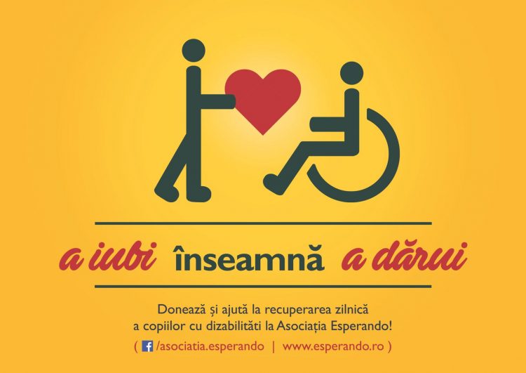 Campania de strângere de fonduri “A iubi înseamnă a dărui”, derulată de Asociaţia Esperando, a ajuns la final