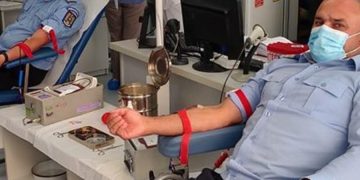 Jandarmii maramureșeni donează sânge