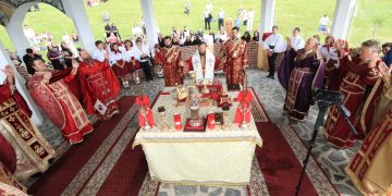 Hram la Mănăstirea „Izvorul Tămăduirii” de la Petrova