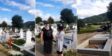 Rudele unui bărbat mort de COVID-19 au desigilat sicriul: «A murit de cancer şi ei ne obligă să-l îngropăm aşa ca să ia bani»