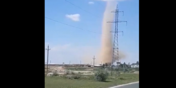 Tornadă în România. VIDEO