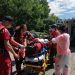 Intervenție în forță. Salvamontiștii maramureșeni au salvat un motociclist rănit
