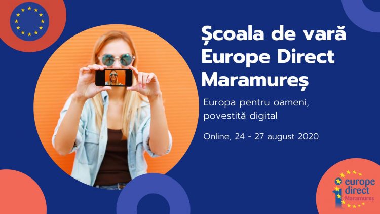 Școala de vară „EUROPE DIRECT 2020” – organizată ONLINE