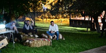 Proiecția filmului despre codrii seculari de la Strâmbu-Băiuț