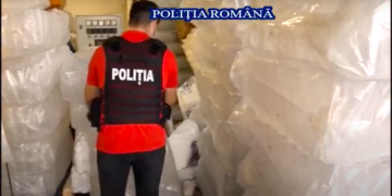 Percheziții de amploare în această dimineață la persoane bănuite de contrafacere de produse de curăţenie, igienă şi alcool sanitar – VIDEO
