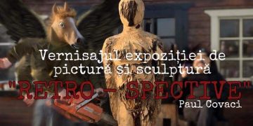 Vernisaj de pictură și sculptură, cu lucrări create de un artist băimărean