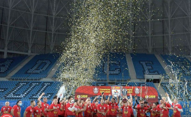 Universitatea Craiova – CFR Cluj 1-3. În „finala campionatului”, ardelenii au întors scorul și au luat al șaselea titlu