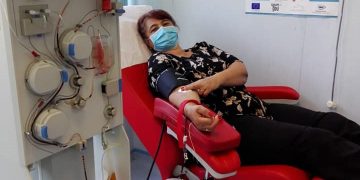 Prima femeie donatoare de plasmă convalescentă, la Centrul de Transfuzie Sanguină Maramureș