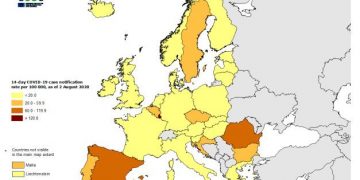 Raport oficial: România, pe primul loc în evoluția epidemiei de COVID-19 în UE