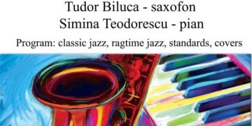 Concert de muzică jazz în fața Muzeului Județean de Etnografie și Artă Populară din Baia Mare