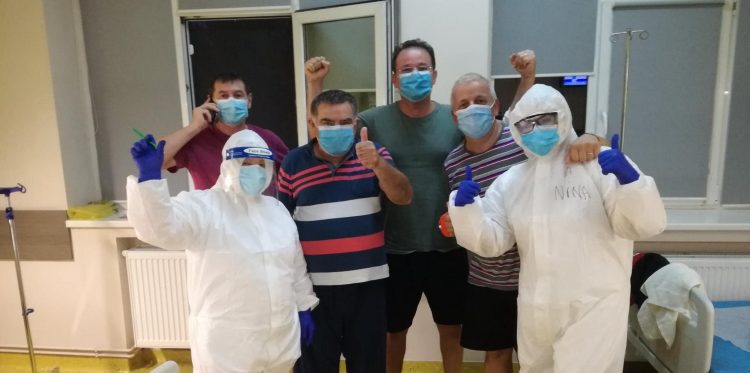 După zece zile de spitalizare lupta cu virusul s-a încheiat!