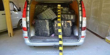 15.000 pachete cu țigări de contrabandă, confiscate la frontiera de nord