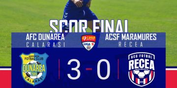Liga 2: ACS Comuna Recea a pierdut meciul din Călărași