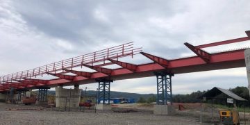 Gabriela Florica Tulbure: „Lucrările la Podul de peste Someș, progresează pe zi ce trece”- FOTO