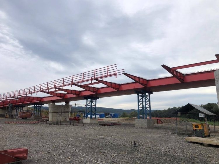 Gabriela Florica Tulbure: „Lucrările la Podul de peste Someș, progresează pe zi ce trece”- FOTO