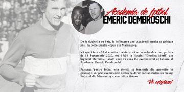 Nume sonore ale fotbalului românesc, la Sighetu Marmaţiei, la lansarea Academiei de fotbal Emeric Dembroschi