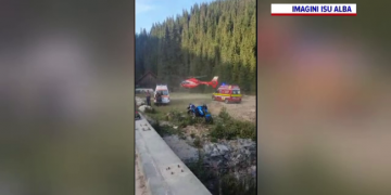 Accident tragic. Un motociclist bulgar a murit după ce a căzut într-o râpă