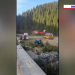 Accident tragic. Un motociclist bulgar a murit după ce a căzut într-o râpă