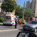 O mamă şi doi copii, loviţi de o maşină în zona autogării din Baia Mare – foto