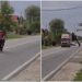 „Ai grijă, că vine tare”. Momentul în care un motociclist lovește mortal un pieton