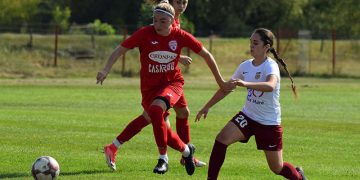 Fotbal feminin: Înfrângere pentru „domnițele râului”
