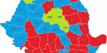 Cum arată noua hartă politică a ţării