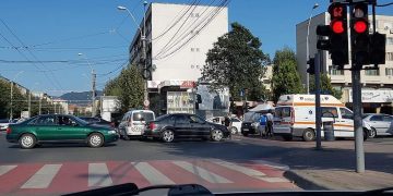 Accident rutier pe Bulevardul Unirii, în zona McDonald’s