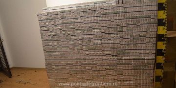 Din nou focuri de armă şi aproximativ 7.000 pachete țigări confiscate la frontiera de nord