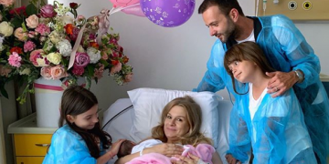 Prima fotografie cu familia Morar în formulă completă