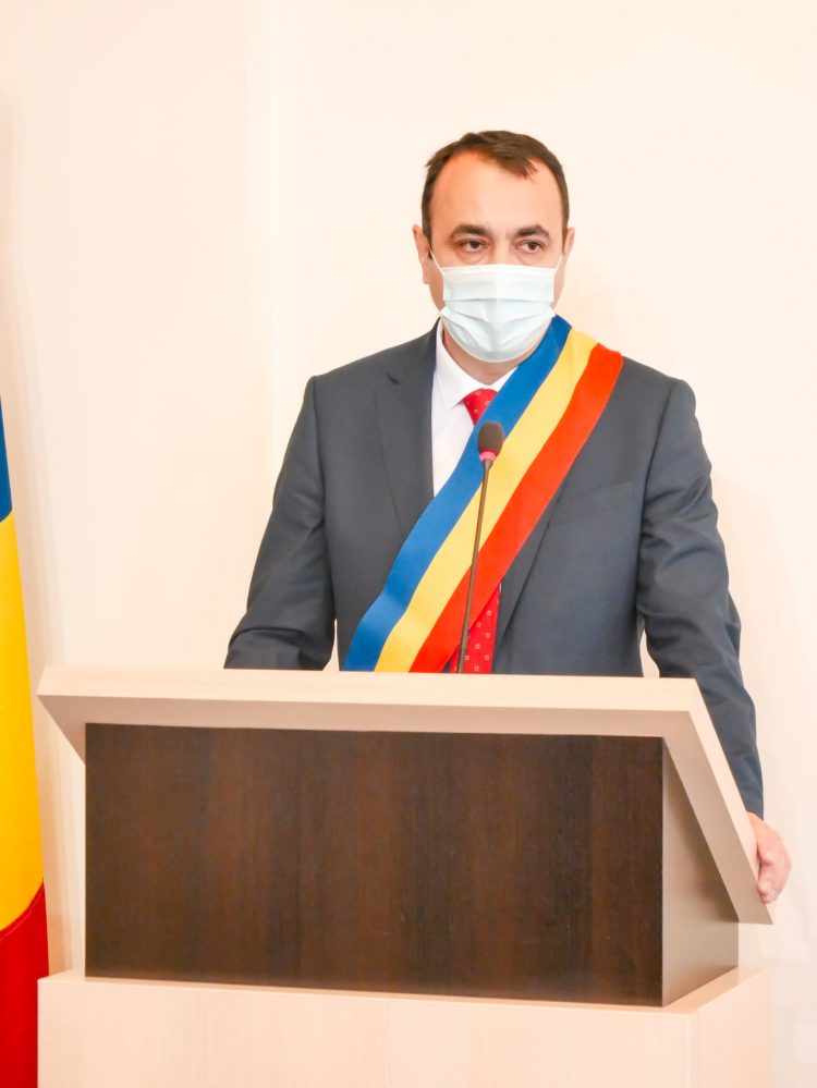 Învestirea în funcție a noului primar al municipiului Sighetu Marmației, Vasile Moldovan