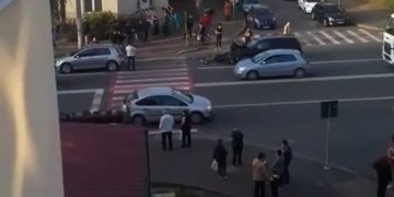 Accident pe strada Grănicerilor! Traficul a fost îngreunat