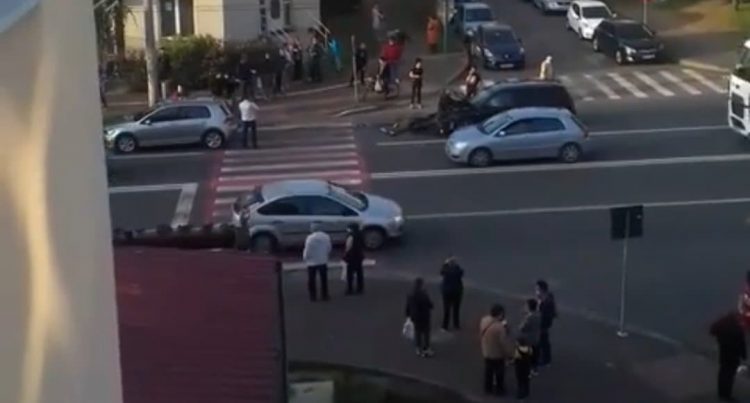 Accident pe strada Grănicerilor! Traficul a fost îngreunat