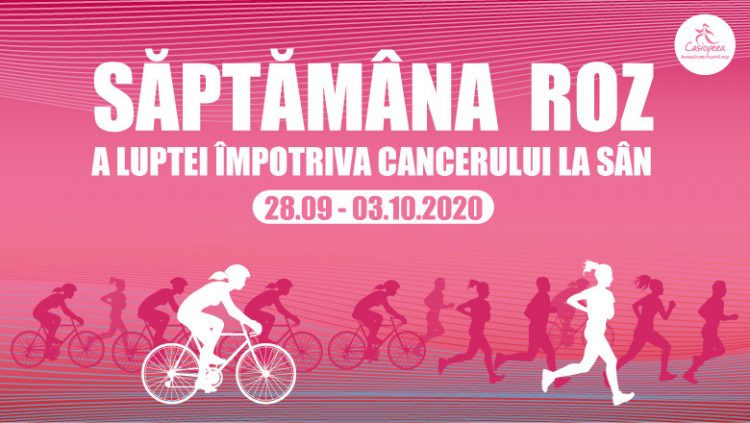 Asociația Casiopeea organizează „Săptămâna Roz a luptei împotriva cancerului la sân”