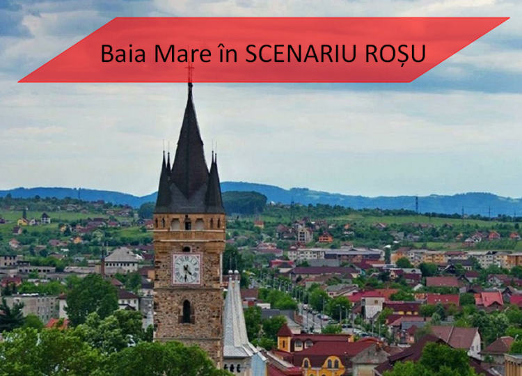 Breaking news: Baia Mare intră în scenariul roșu. Rata de infectare a scăpat de sub control