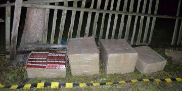 Focuri de avertisment şi ţigări de peste 115.500 lei, confiscate la frontiera de nord