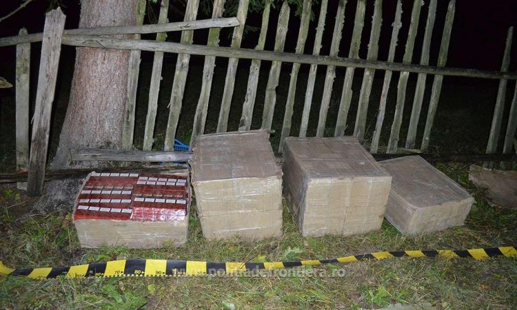 Focuri de avertisment şi ţigări de peste 115.500 lei, confiscate la frontiera de nord