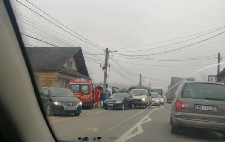 Accident rutier grav în Tăuții de Sus! Două mașini avariate și o victimă