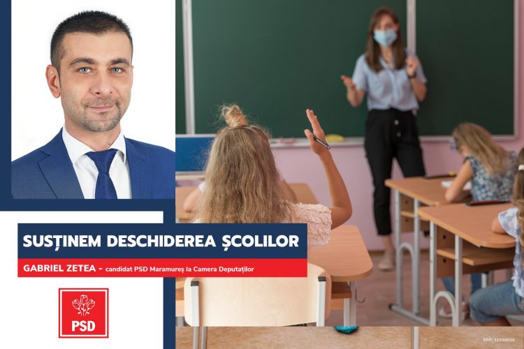 Gabriel Zetea (PSD): ”Învățământul online poate adânci și mai mult inegalitățile deja mari între elevii români, arată Comisia Europeană”