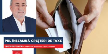 Gheorghe Șimon (PSD): ”Guvernul PNL va aduce creșteri de taxe și austeritate în România”